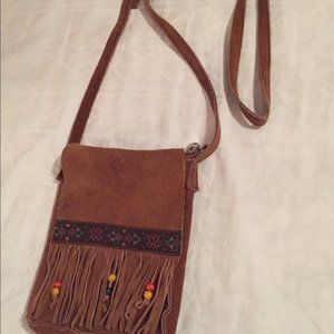 FREE WITH BUNDLE: Brown Bohemian Crossbody Purse (3 for $20)